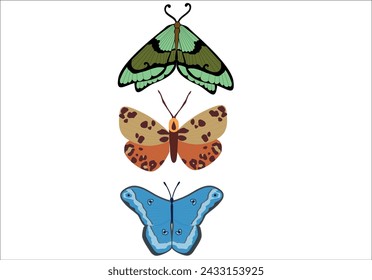 butterfly vector margarita mariposa stationery,mug,t shirt,phone case fashion slogan style spring summer sticker 