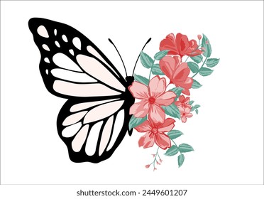  butterfly vector margarita mariposa stationery,mug,t shirt,phone case fashion slogan style spring summer sticker 