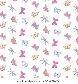 butterfly vector pattern