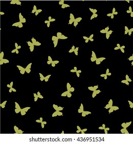 Butterfly vector  pattern seamless background , for wrapping paper, greeting cards, posters, invitation