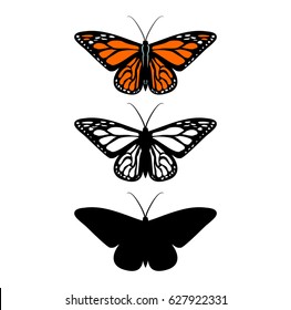   Butterfly Vector Sign