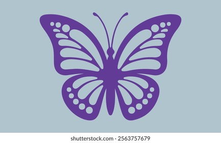 Butterfly Vector  silhouette black set isolated on transparent background Abstract modern seamless pattern of monarch butterfly contours on white background for decoration design  Closeup design eleme