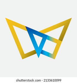 El logo de Butterfly w representa la cara del logo transformando. Este logotipo es adecuado para centros de terapia, tours y viajes, centro de rehabilitación, centro de relajación, centro de meditación y tienda de belleza.