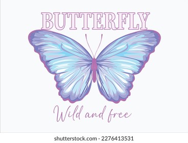 butterfly watercolor hand drawn design vector hand drawn