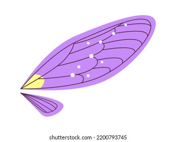 Butterfly wing icon. Vector illustration
