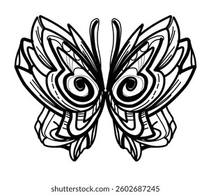 butterfly wing ornament deform concept design