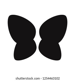 Butterfly wings icon vector