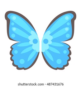 Butterfly wings isolated animal isolated pinion