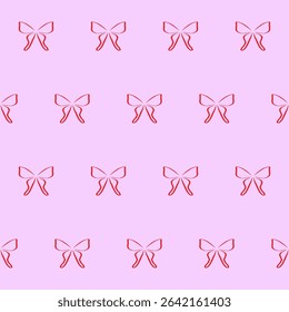 Butterfly Wings Isolated on Pink. Celebration Party Seamless Pattern Decoration. Vintage Romantic Wrapping Paper Print. Fabric Textile Aesthetic Ink Line Art Sketch. Wedding Wallpaper Outline Decor