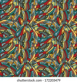 Butterfly Wings  Seamless Pattern