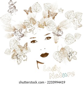 butterfly  woman vector moda tops design