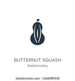 Butternut squash icon vector. Trendy flat butternut squash icon from gastronomy collection isolated on white background. Vector illustration can be used for web and mobile graphic design, logo, eps10