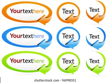 Button / Advertising Template