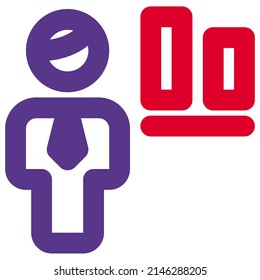 button alignment of a word document for an businessman to adjust