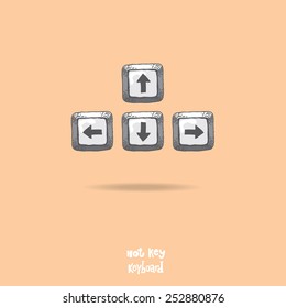 button arrows