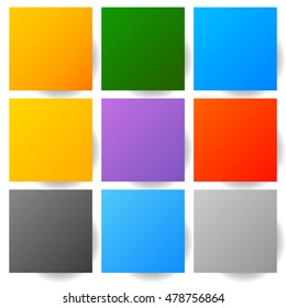 Button , badge backgrounds with modern smooth colors