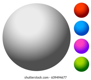 Button, badge element in several color. Blank button backgorund