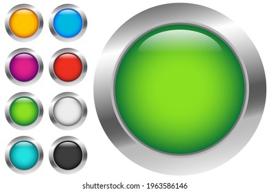 Button, badge, label and tag, banner icon, empty backdrop