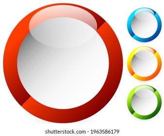 Button, badge, label and tag, banner icon, empty backdrop