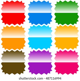 button / badge / pin / tag / label shapes, elements EPS 10 VECTOR
