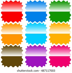 button / badge / pin / tag / label shapes, elements EPS 10 VECTOR