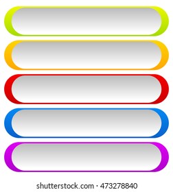 Button Banner Backgrounds Tags Labels 5 Stock Vector (Royalty Free ...