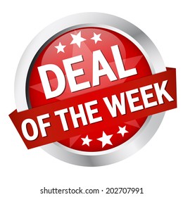 Button with banner " DEAL OF THE WEEK "