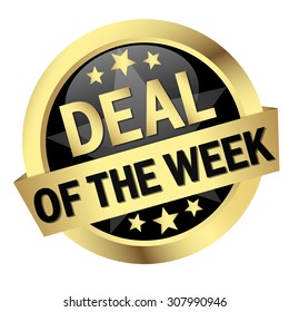 Button with banner " DEAL OF THE WEEK "