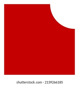 Button, banner and plaque design element shapes