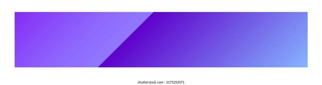 Button, banner rectangle shape template with gradient color