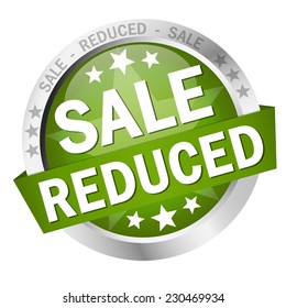 Button with banner - SALE - reduced