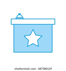 button bell isolated icon