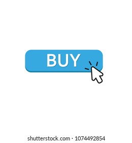 button buy vector flat design