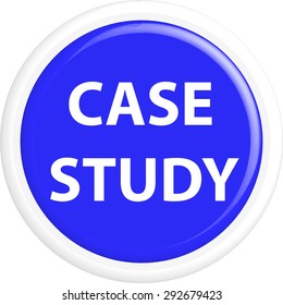 Button case study . The round shape. 3D. Vector illustration.