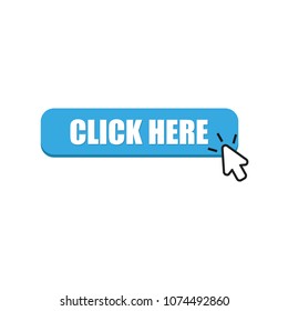 button click here vector flat design