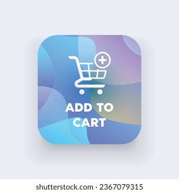 Button Design for CTA or Call to Action with Colorful Gradient and Modern Style