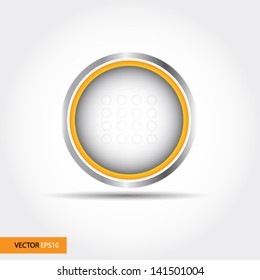 Button - detailed vector design