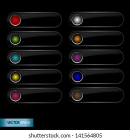 Button - detailed vector design