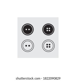 button dress icon vector illustration design