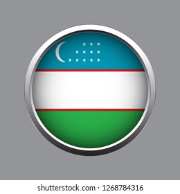 Button flag of Barbados