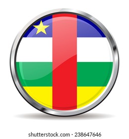 button Flag of the Central African Republic