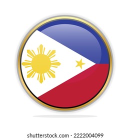 Button Flag Design Template Philippines