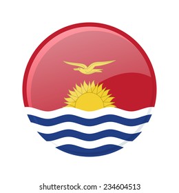 button Flag of Kiribati