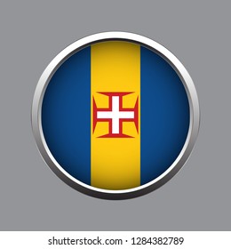 Button flag of Madeira