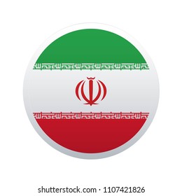 button flag map of Iran