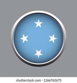Button flag of Micronesia