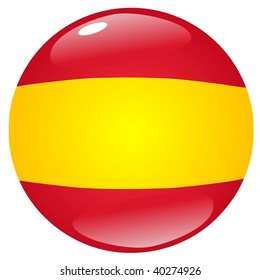 button flag Spain