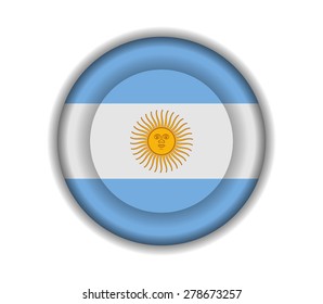 button flags argentina