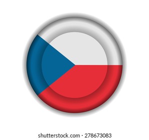 button flags czech