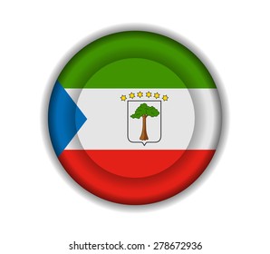 button flags equatorial guinea